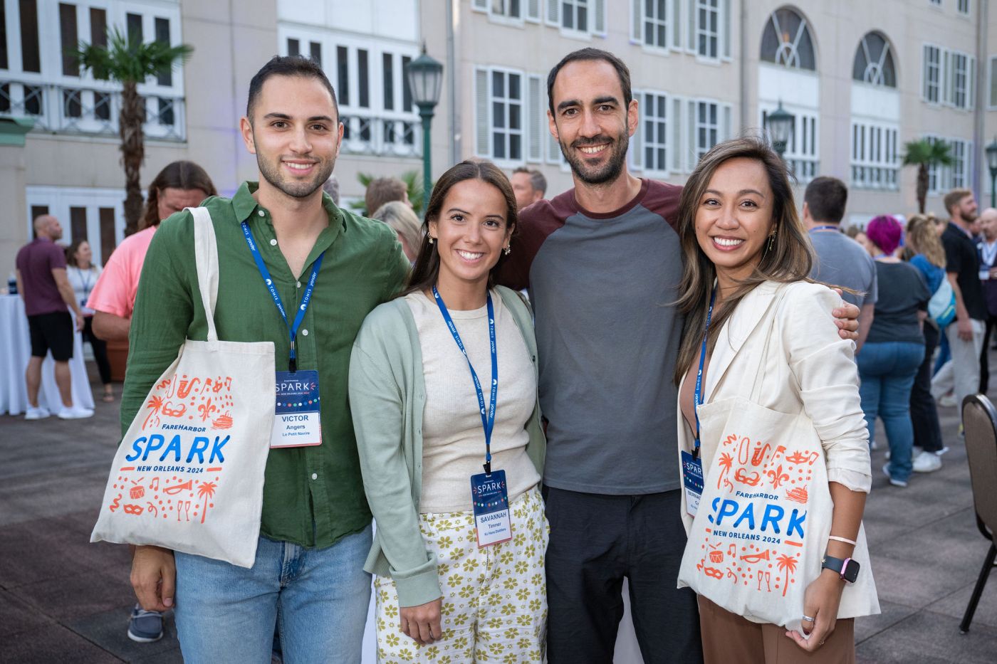 Aivale Cole et al. posing for a photo